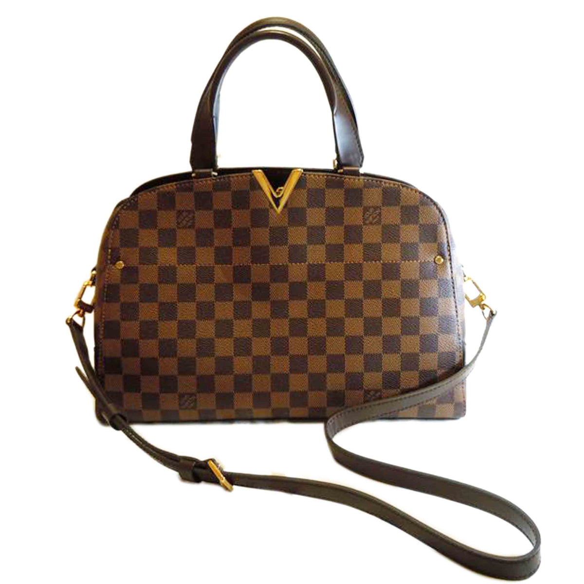 LOUIS VUITTON ルイヴィトン/ケンジントンボーリング/ダミエ/エベヌ /N41505//TJ3***/Aランク/92