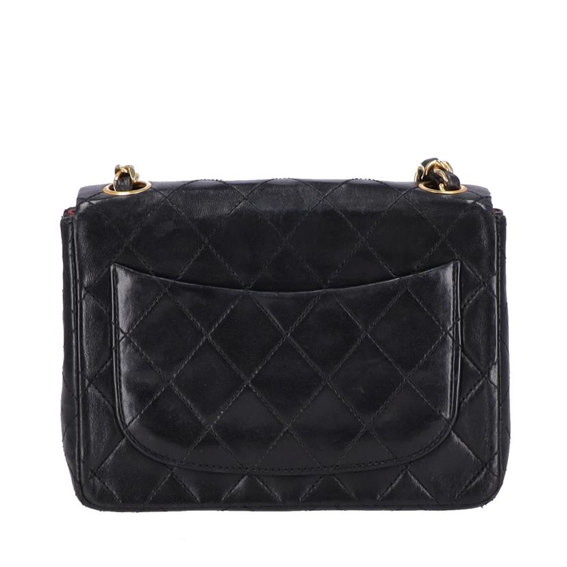 CHANEL シャネル/ミニマトラッセ17/ラムスキンチェーンショルダーバッグ/ブラック//060****/ABランク/18