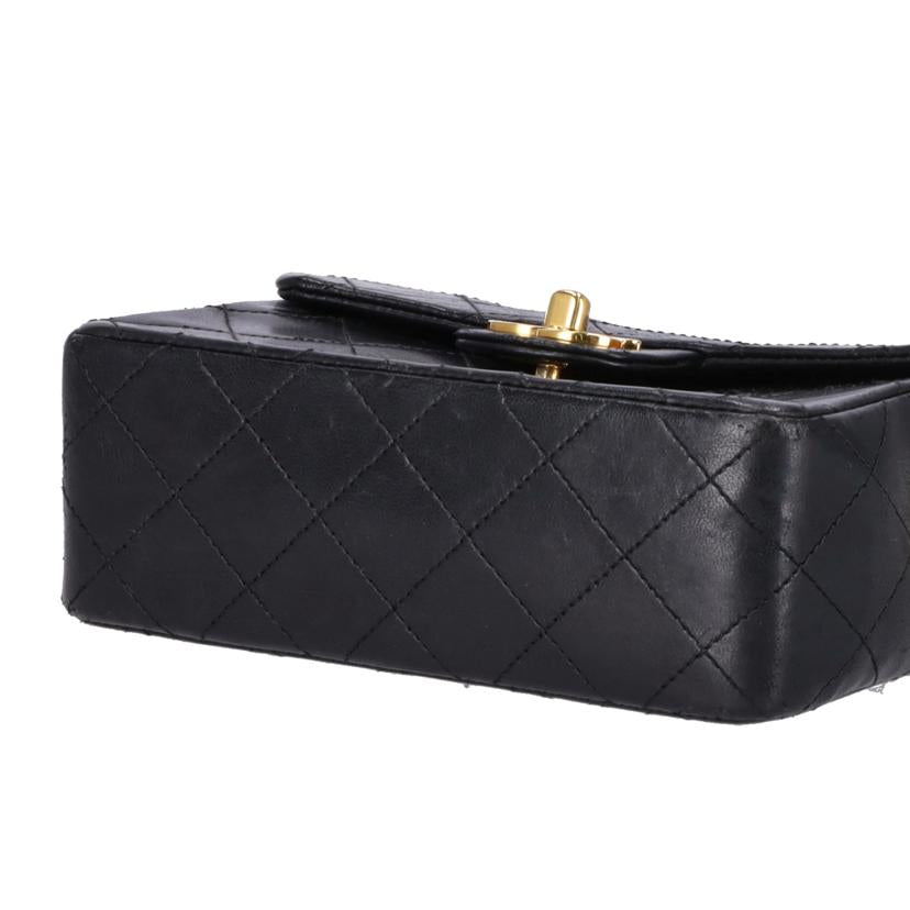 CHANEL シャネル/ミニマトラッセ17/ラムスキンチェーンショルダーバッグ/ブラック//060****/ABランク/18