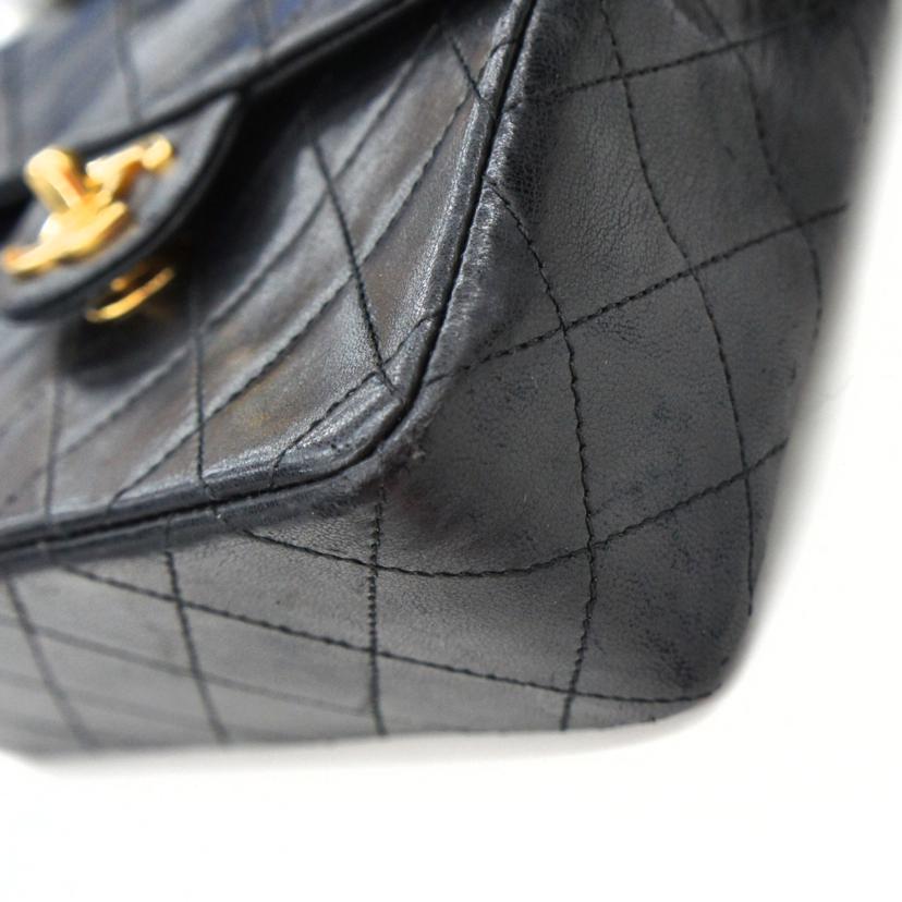 CHANEL シャネル/ミニマトラッセ17/ラムスキンチェーンショルダーバッグ/ブラック//060****/ABランク/18