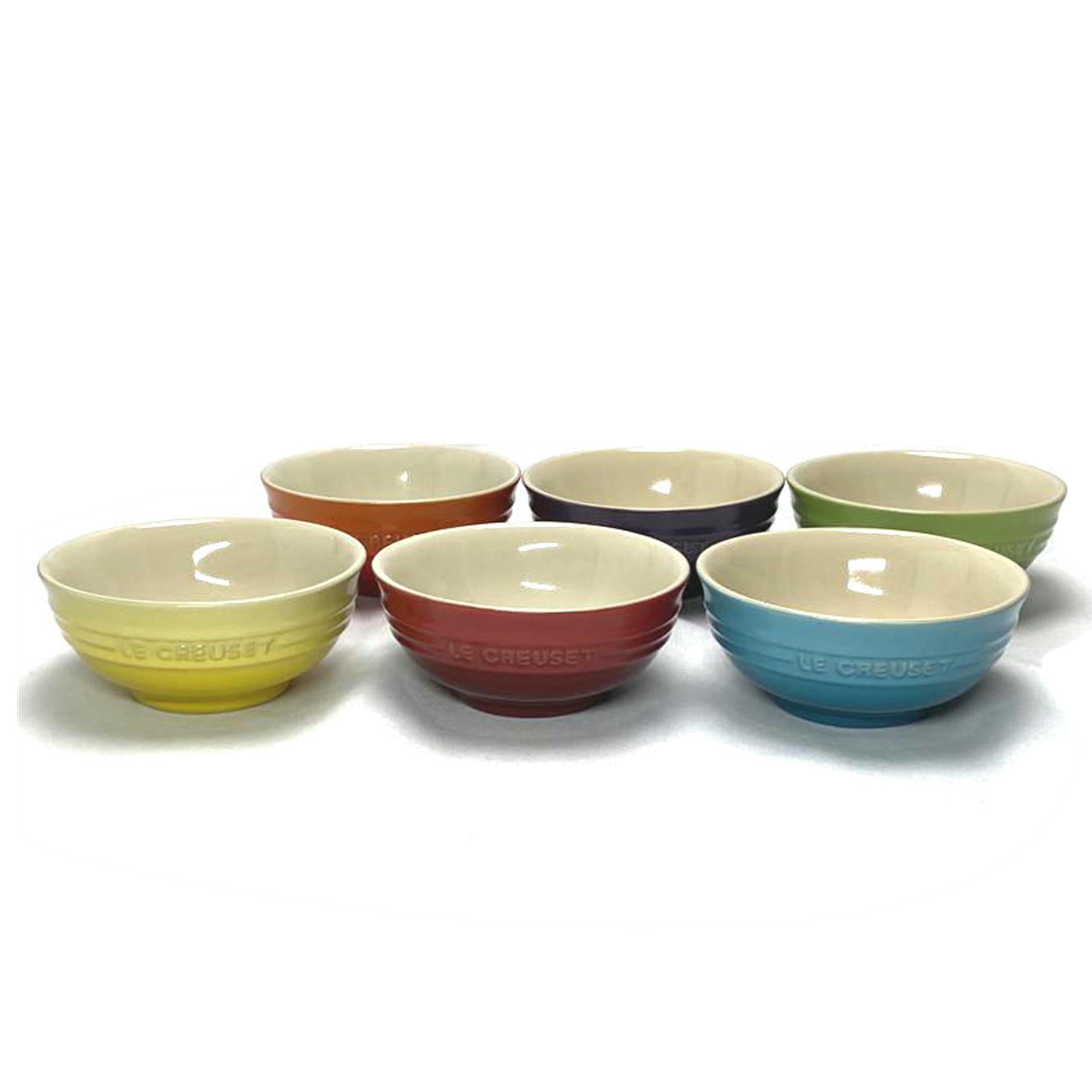 LE CREUSET ル・クルーゼ/ミニ・ボール レインボー6点セット//Aランク/52