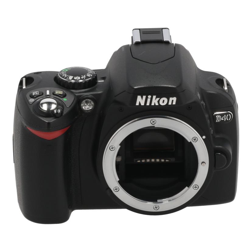 Nikon ニコン /デジタル一眼 ボディ/D40 ボディ//2003135/Bランク/62