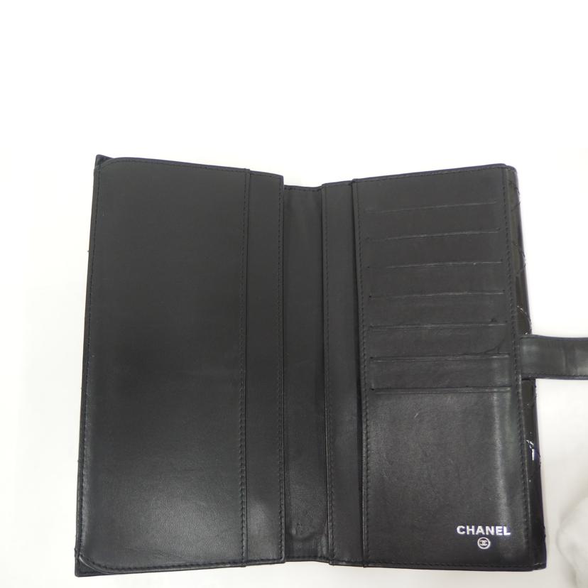 CHANEL シャネル/マトラッセパテントレザー折り財布//181*****/Bランク/82