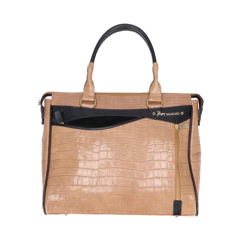 SAMANTHA KINGZ サマンサキングズ/クロコ型押しビジネスバッグ//ABランク/09