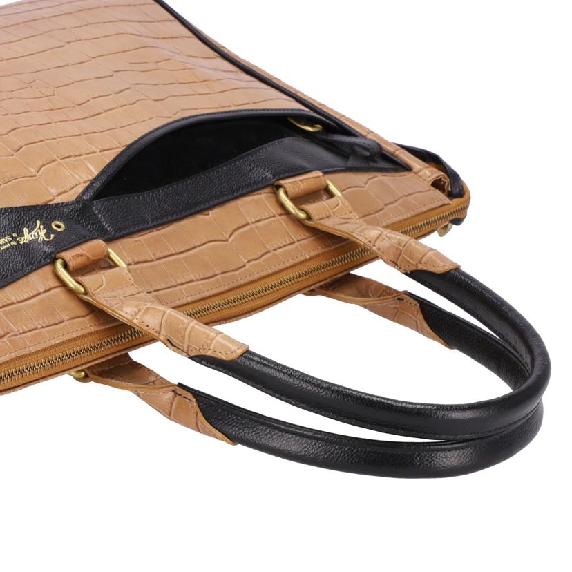 SAMANTHA KINGZ サマンサキングズ/クロコ型押しビジネスバッグ//ABランク/09