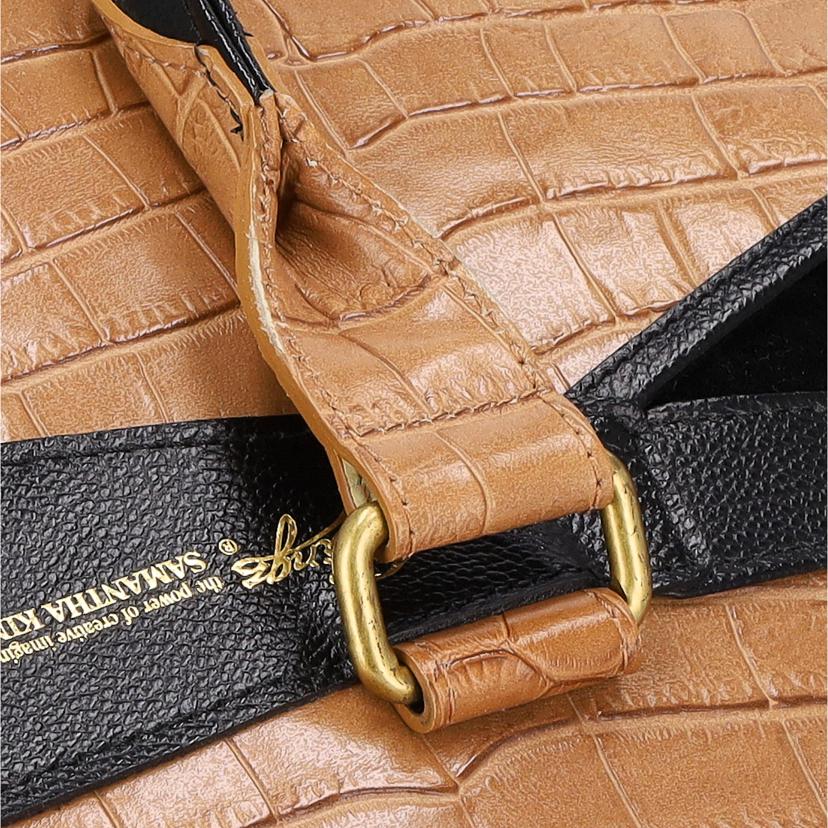 SAMANTHA KINGZ サマンサキングズ/クロコ型押しビジネスバッグ//ABランク/09