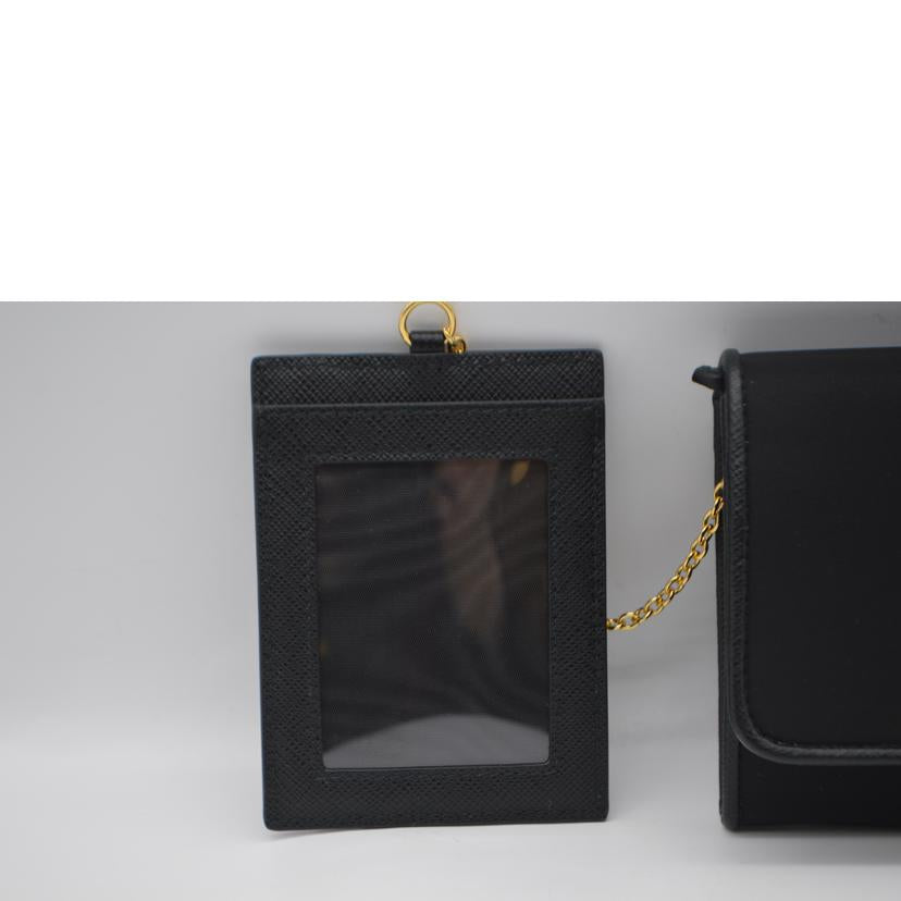 PRADA プラダ/テスートナイロントライアングジップ長財布/ネロ/1MH132//245******/Sランク/89