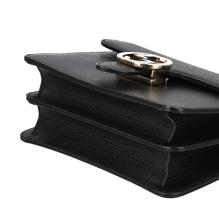 GUCCI グッチ/インターロッキングGショルダーバッグ/510304//001***/Aランク/91