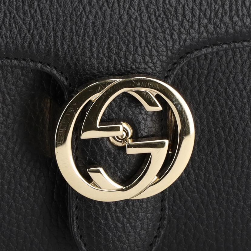GUCCI グッチ/インターロッキングGショルダーバッグ/510304//001***/Aランク/91