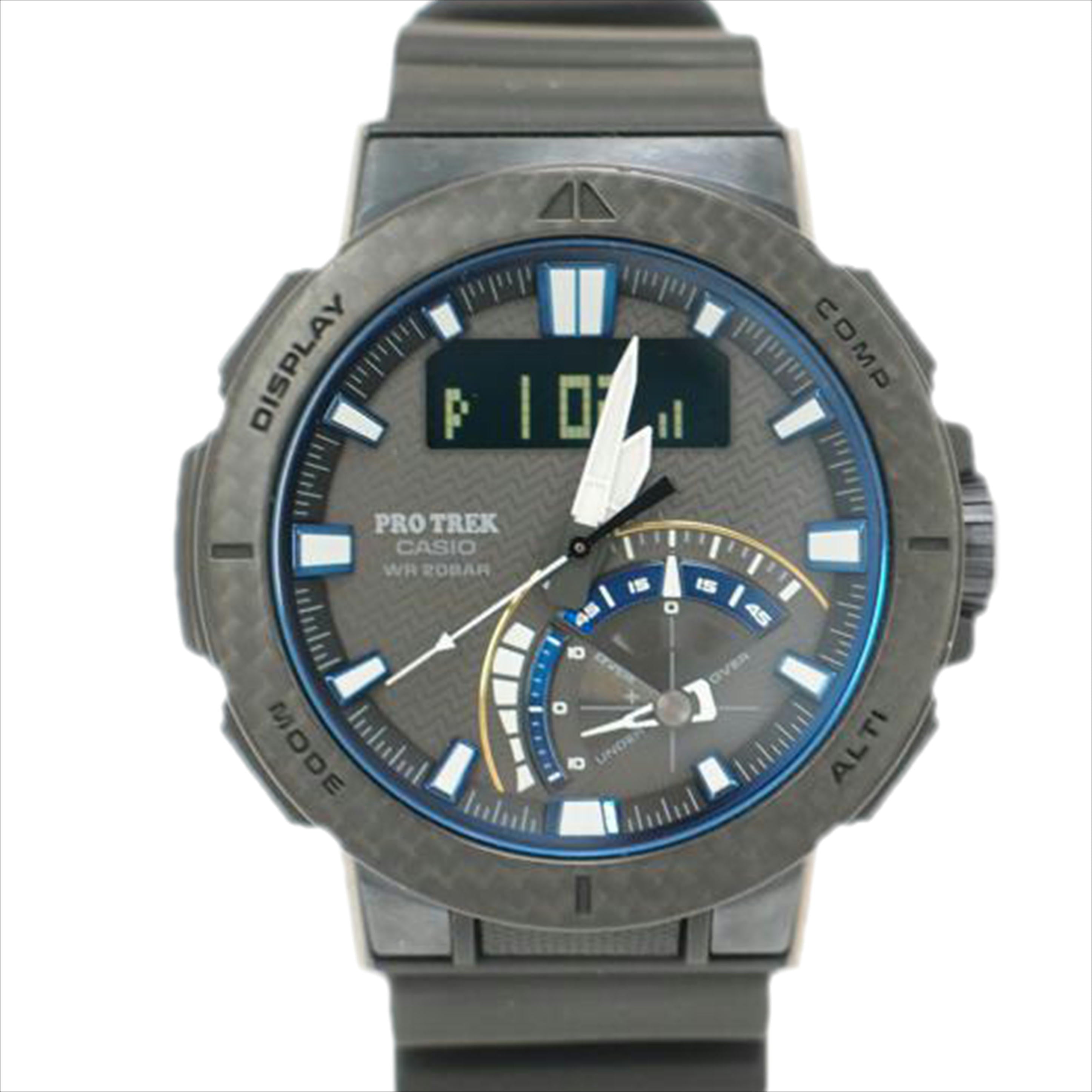 CASIO カシオ/プロトレック・アングラーライン/電波ソーラー/PRW-73X-1JF//202*****/Aランク/69