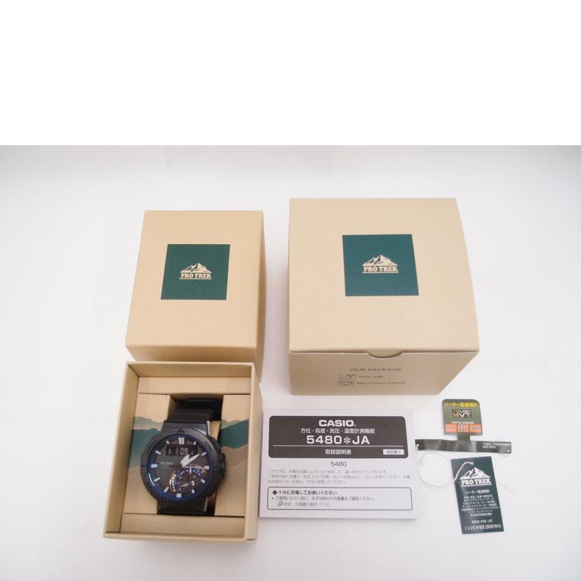 CASIO カシオ/プロトレック・アングラーライン/電波ソーラー/PRW-73X-1JF//202*****/Aランク/69