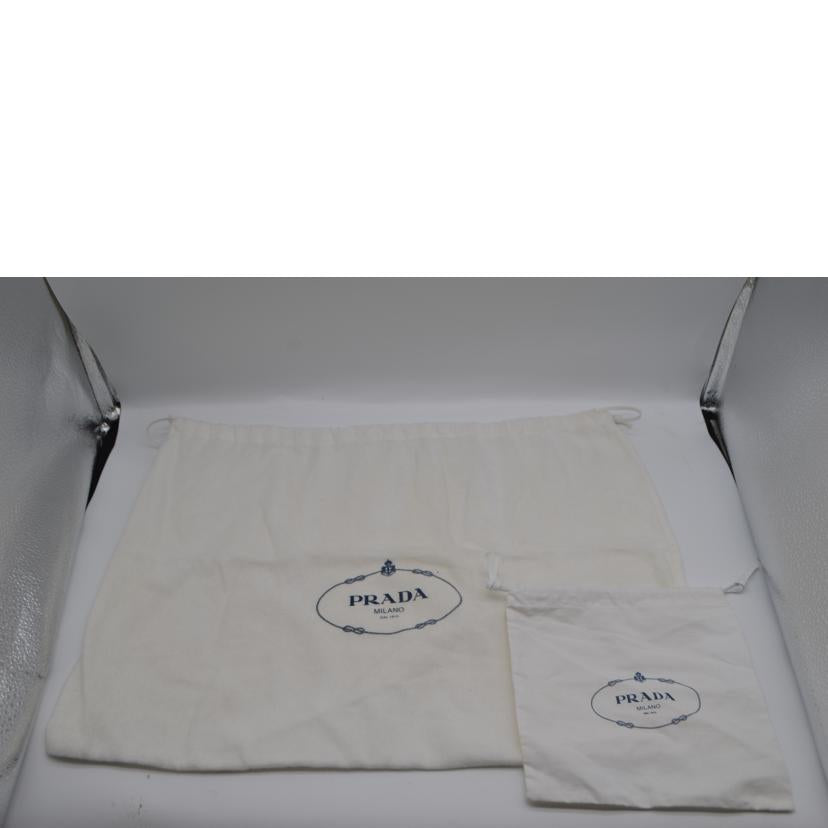 PRADA プラダ/リ・ナイロンパデットミディアム2wayレザーハンド/ネロ/1BG436//272*/SAランク/89