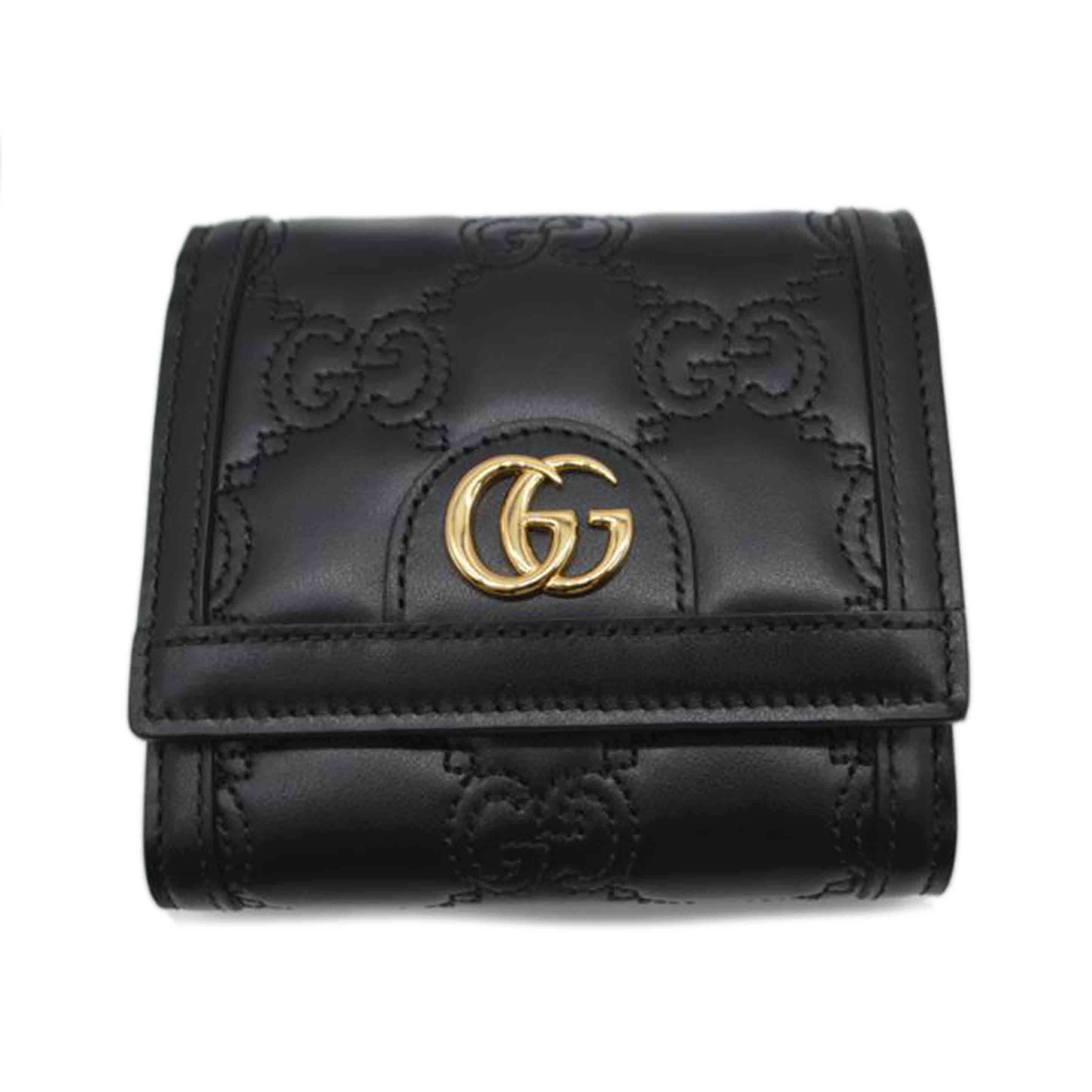 GUCCI グッチ/GGマトラッセカードケースウォレット/723799//218*/Sランク/89