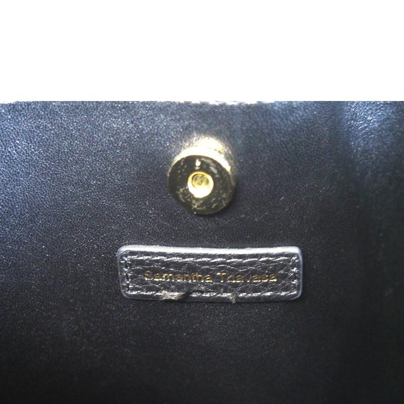 Sanantha Thavasa サマンサタバサ/Samantha Thavasa マットアイコン レザーハンドバック/-//-/Aランク/71
