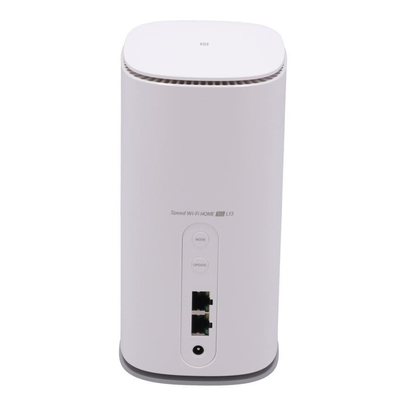 ZTE au ゼットティーイー /ホームルーター/Speed Wi-Fi HOME 5G L13/ZTR02SWU//868331065331720/Bランク/85