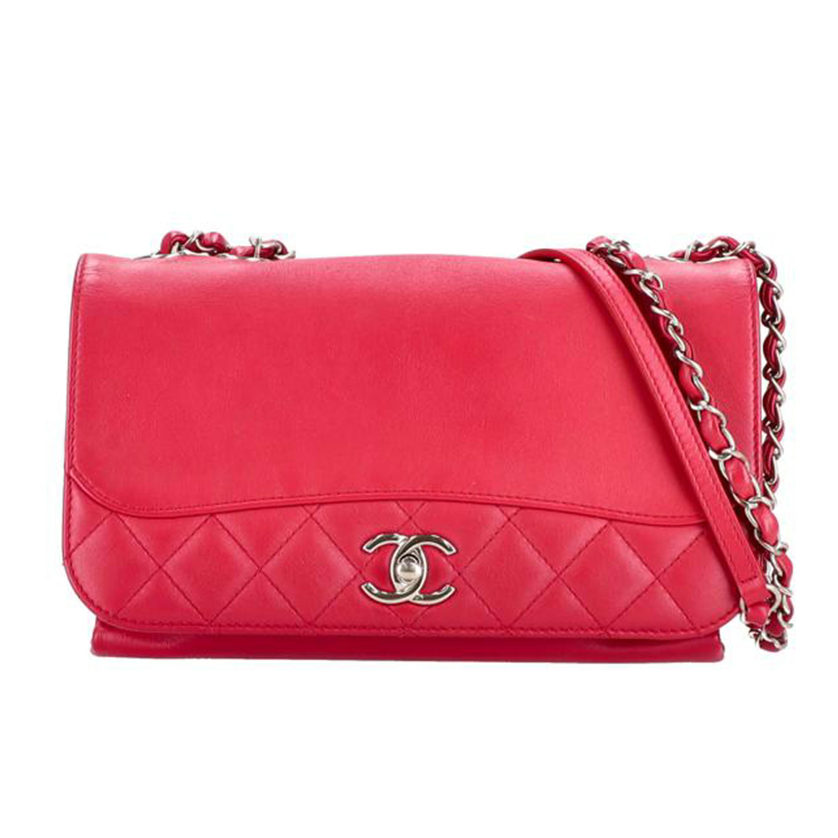 CHANEL シャネル/ダブルフラップチェーンショルダーバッグ//222*****/Aランク/91