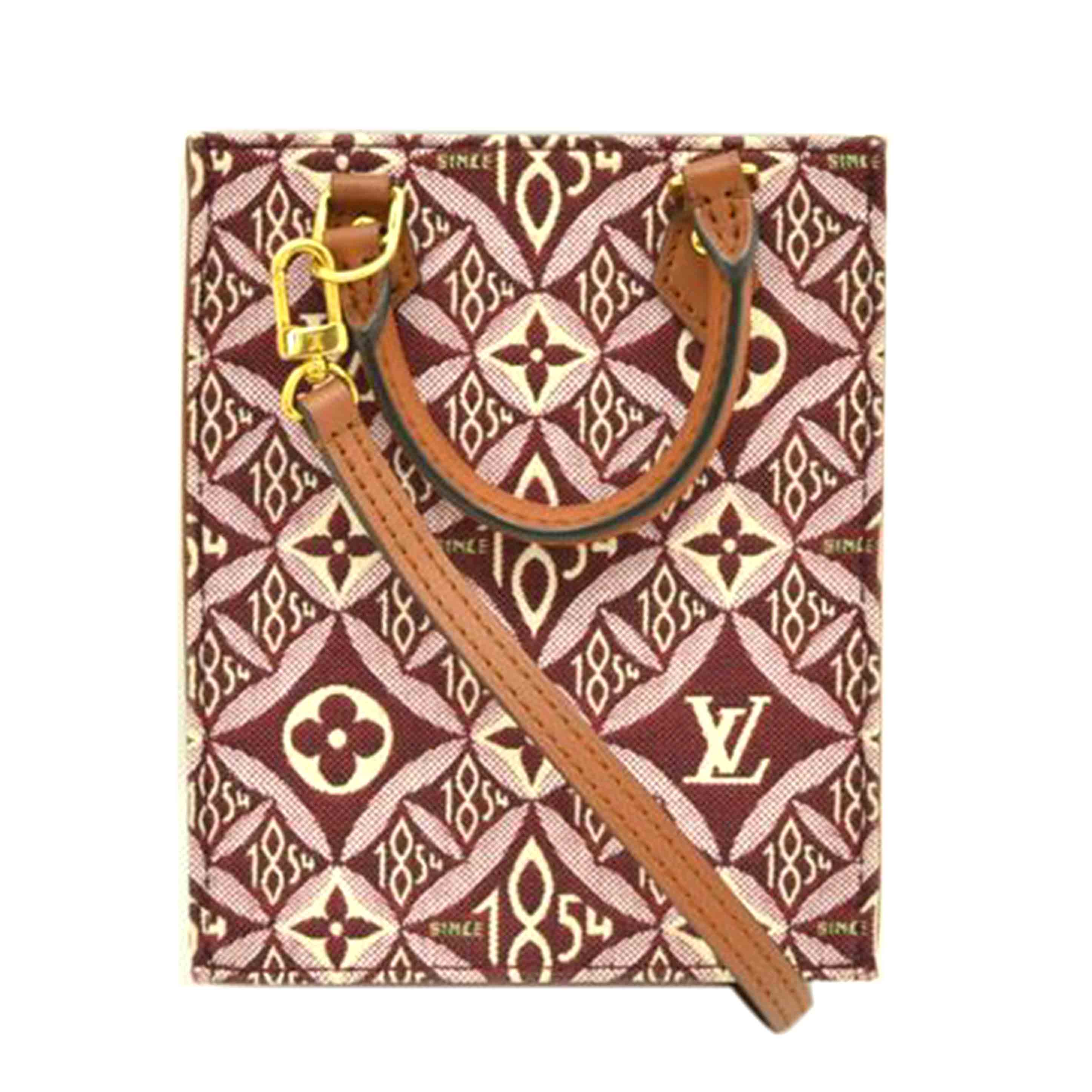 LV/◎プティット・サックプラ/モノグラム・ジャガード/M69846//SP4***/Aランク/75