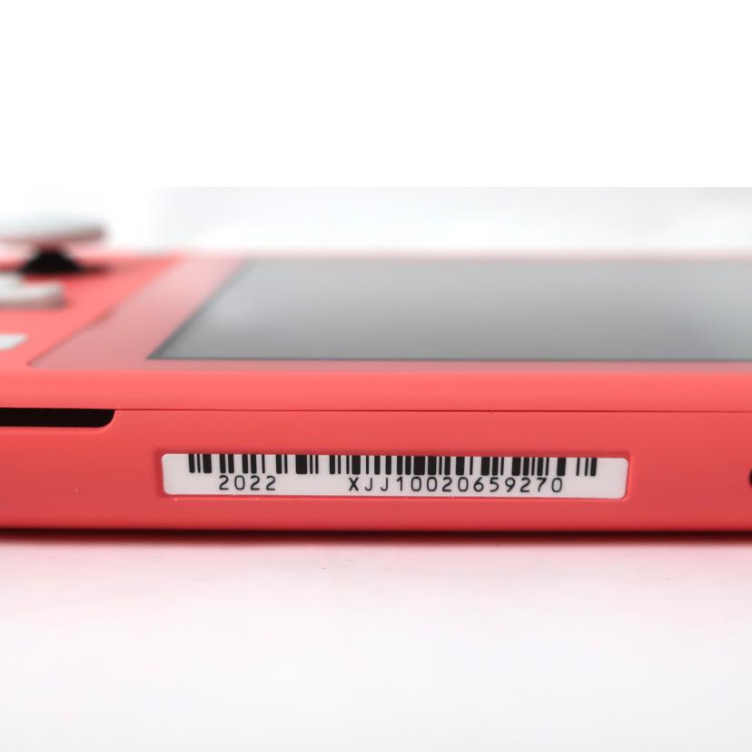 Nintendo 任天堂/ニンテンドースイッチライト コーラル Nintendo Switch Lite/HDH-001//XJJ10020659270/Aランク/65