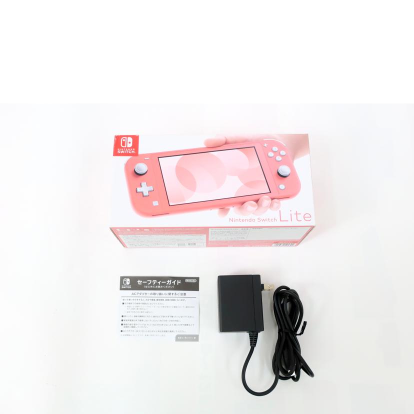 Nintendo 任天堂/ニンテンドースイッチライト コーラル Nintendo Switch Lite/HDH-001//XJJ10020659270/Aランク/65