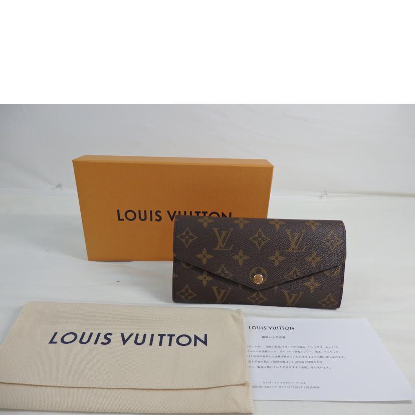 LV ルイヴィトン/ポルトフォイユ・サラ/モノグラム/M60531//RFI****/SAランク/84