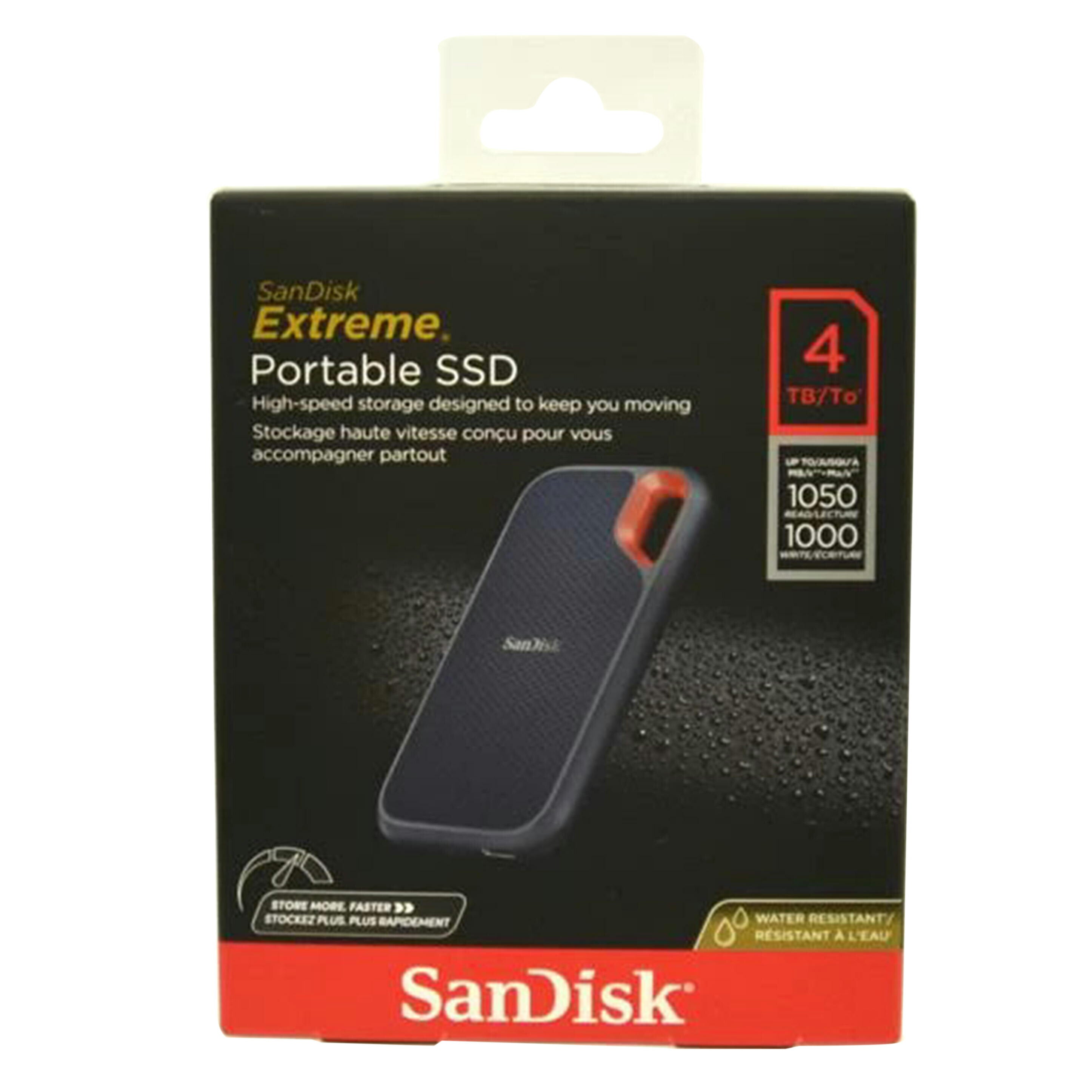 SanDisk サンディスク/ポータブルSSD 4TB/SDSSDE61-4T00-G25//2544K4A00629/Sランク/75