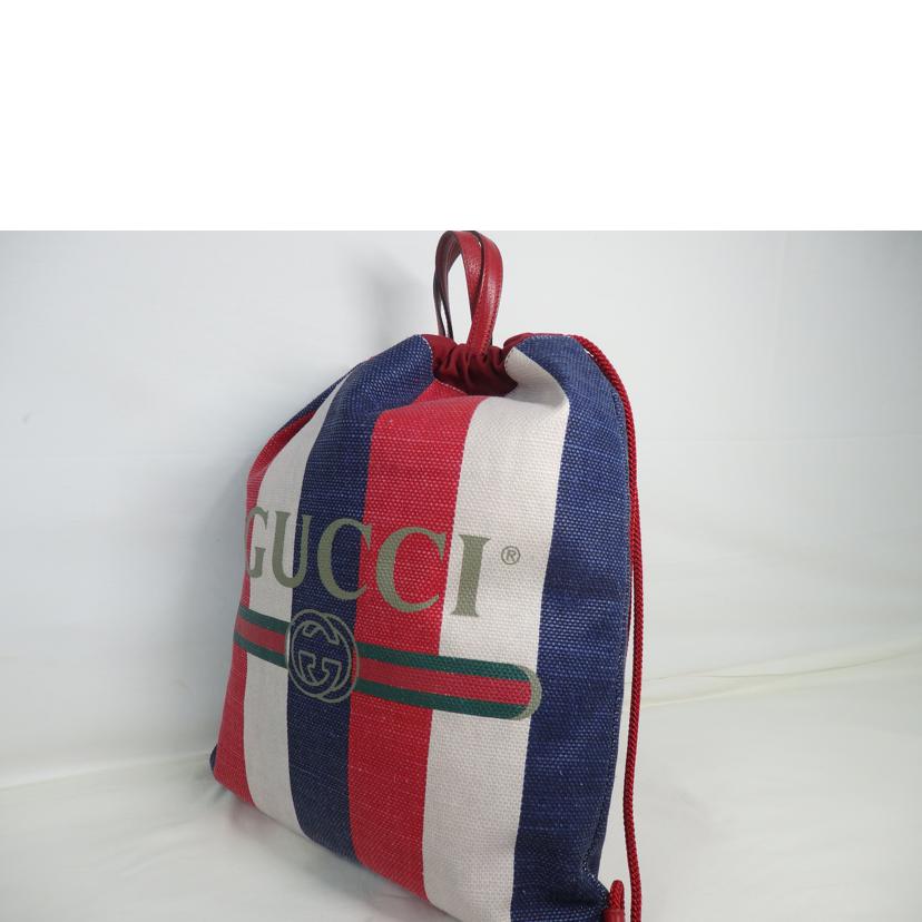 GUCCI グッチ/ドローストリング/リュックサック/バックパック/マルチカラー/473872//527***/ABランク/84