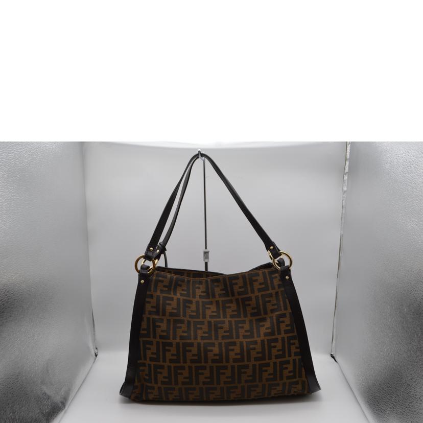 FENDI フェンディ/ズッカラインショルダーレザートート/8BR652-JWU//128*****/ABランク/89