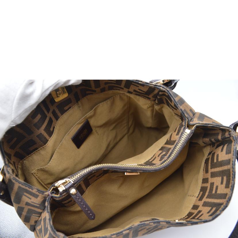 FENDI フェンディ/ズッカラインショルダーレザートート/8BR652-JWU//128*****/ABランク/89