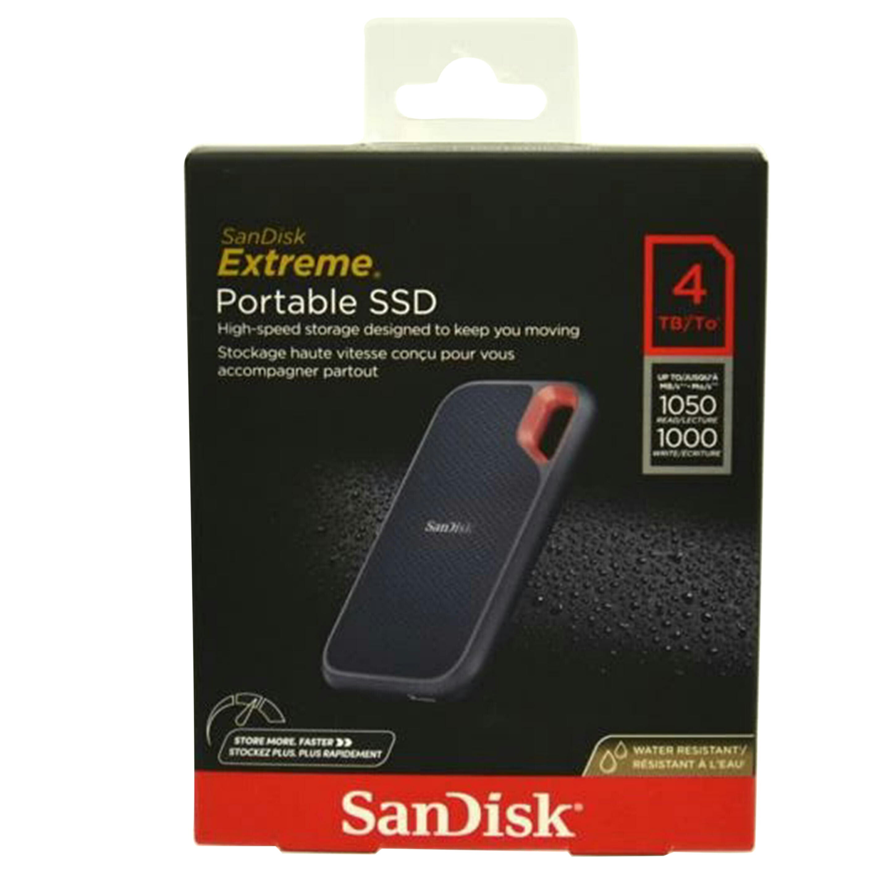 SanDisk サンディスク/ポータブルSSD 4TB/SDSSDE61-4T00-G25//2547AP402161/Sランク/75