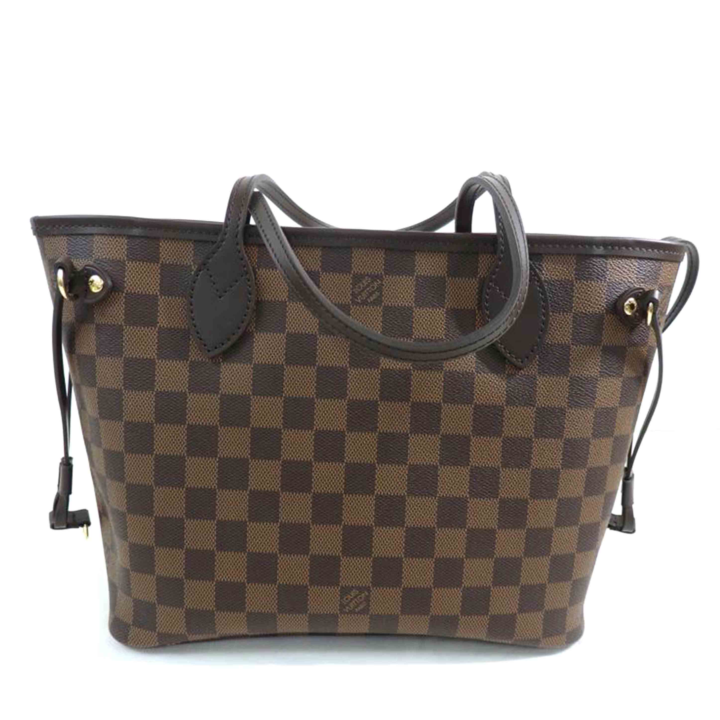 LV ルイヴィトン/ネヴァーフルPM/新型/ダミエ・エベヌ/N40600//RFI****/SAランク/84