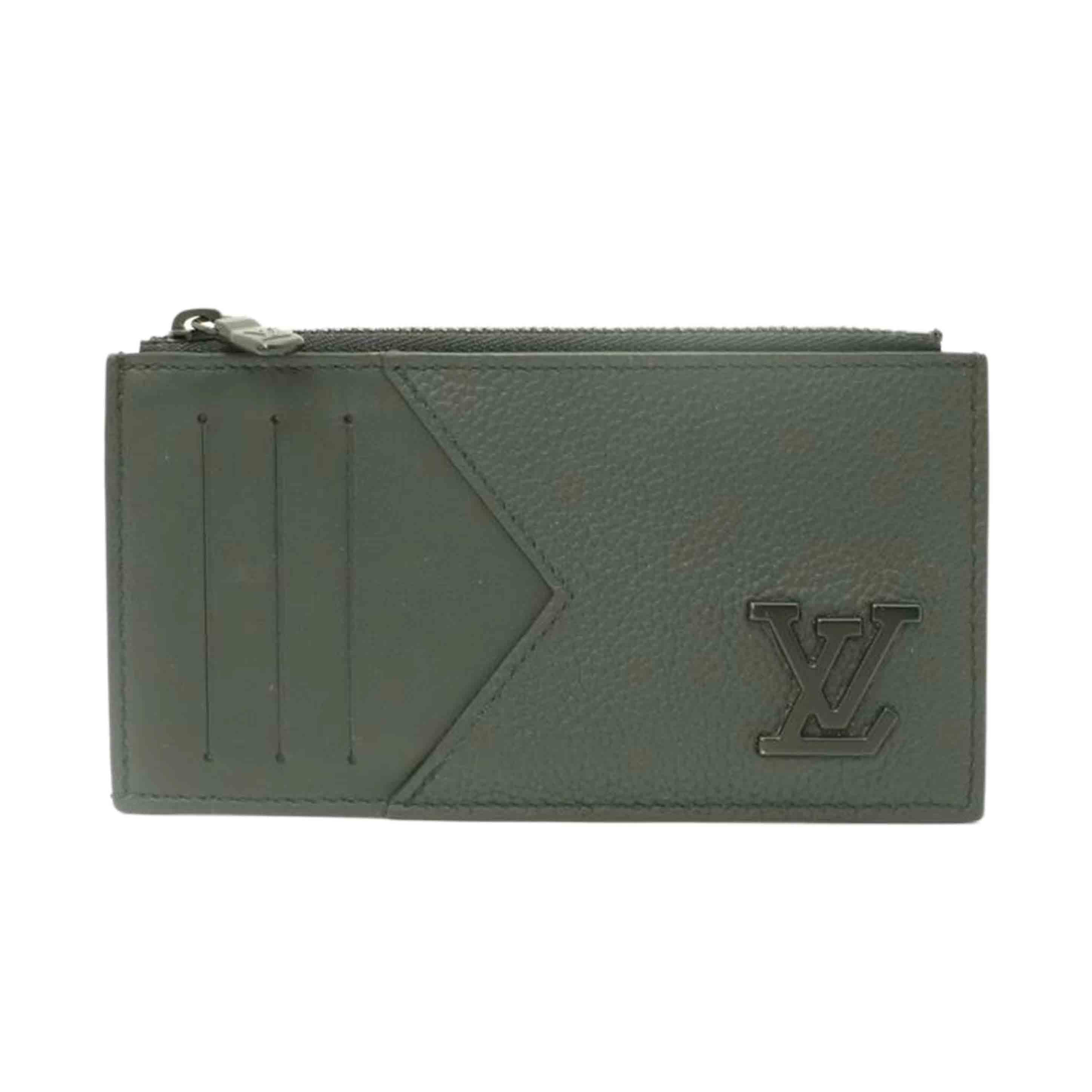 LOUIS VUITTON ルイ・ヴィトン/アエログラム/コインカードホルダー/ノワール/M82068//RFI****/Aランク/69