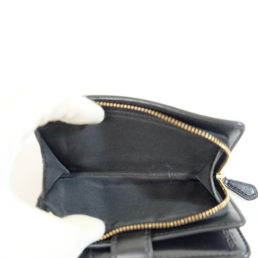 COACH コーチ/PVCシグネチャーミディアムコーナージップウォレット/F23553//G19**/Bランク/71