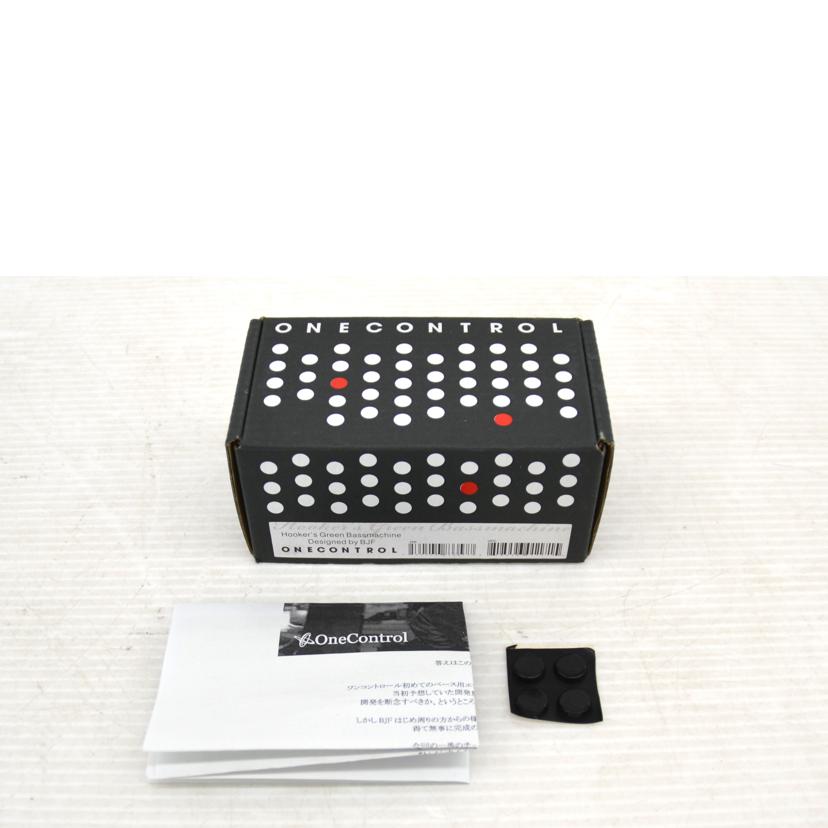 ONE CONTROL ワンコントロール/ベース用オーバードライブ/Hokker's Green Bass Machine//Aランク/75