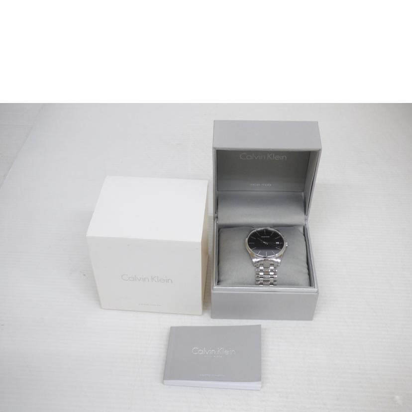 Calvin Klein カルバンクライン/クォーツウォッチ/K4N211//00/Cランク/64