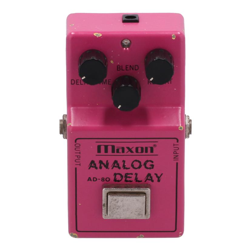 Maxon AD-80 アナログディレイ【最終価格】 Maxon AD-80 Analog Delay - 70年代後半に発売されたアナログ
