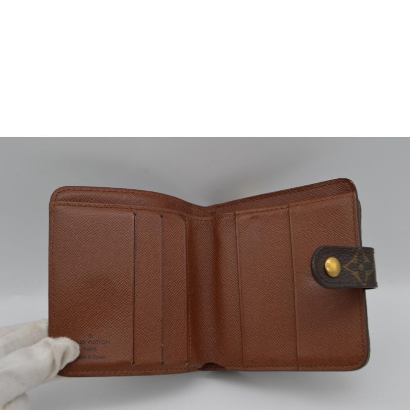 LV ルイヴィトン/コンパクト・ジップ/モノグラム/M61667//CA0***/Bランク/89