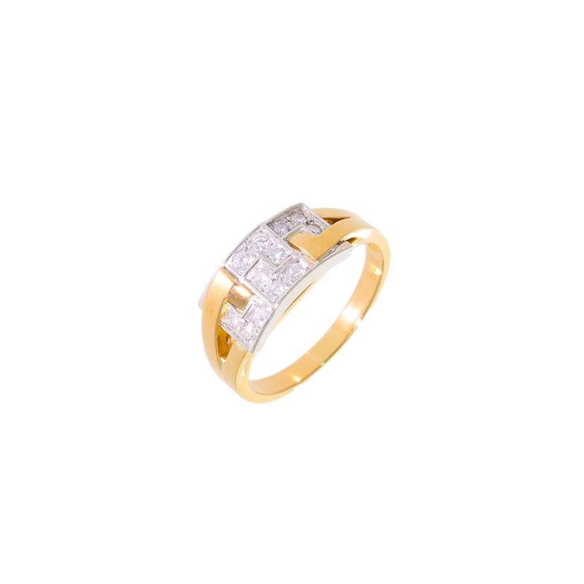 K18/K18ダイヤリング0.18ct #13//Aランク/67