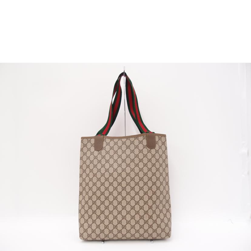 GUCCI グッチ/GGPVCシェリートート/ブラウン/39.02//003/Aランク/69