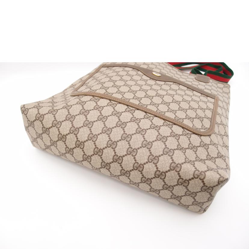 GUCCI グッチ/GGPVCシェリートート/ブラウン/39.02//003/Aランク/69