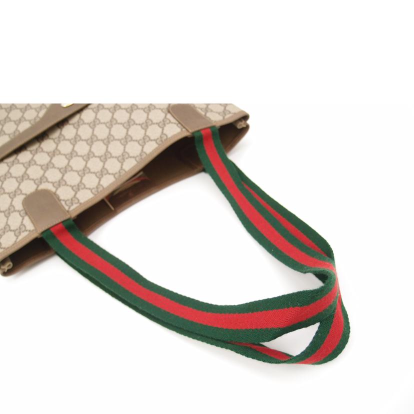 GUCCI グッチ/GGPVCシェリートート/ブラウン/39.02//003/Aランク/69