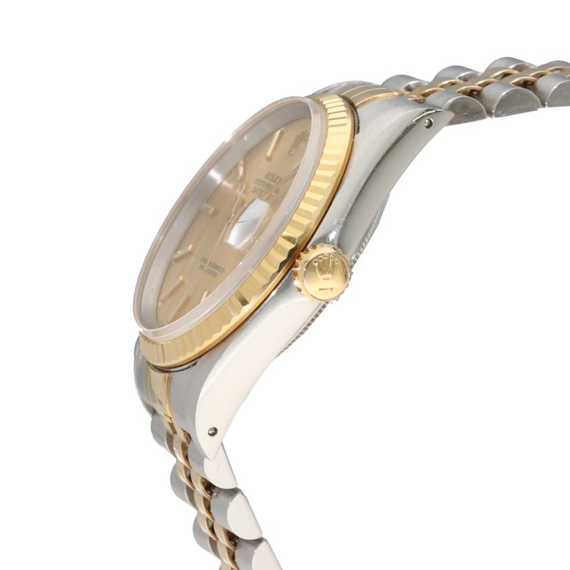 ROLEX ロレックス/デイトジャスト・シャンパン/SS×YG/X番/16233//X40****/Aランク/19