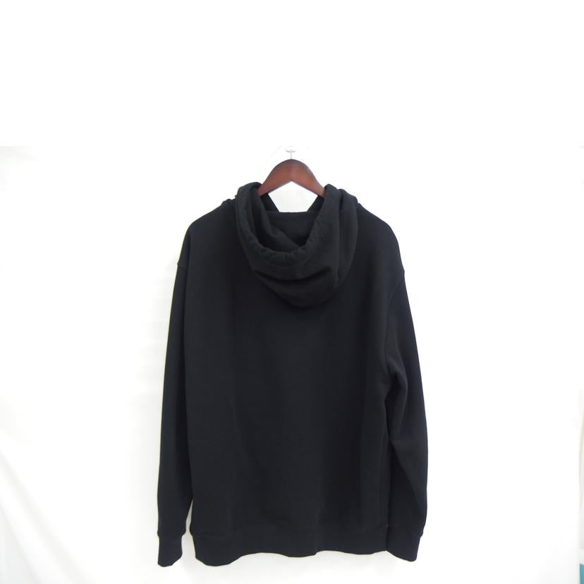 PRADA プラダ/◇トライアングルロゴブラックメンズパーカー//サイス**/Aランク/82