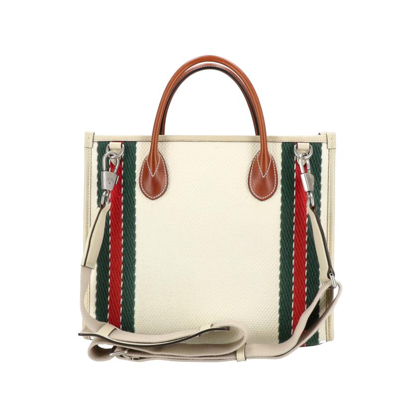 GUCCI GUCCI/インターロッキングG キャンバス 2WAYトートバッグ/701737//493***/Aランク/85