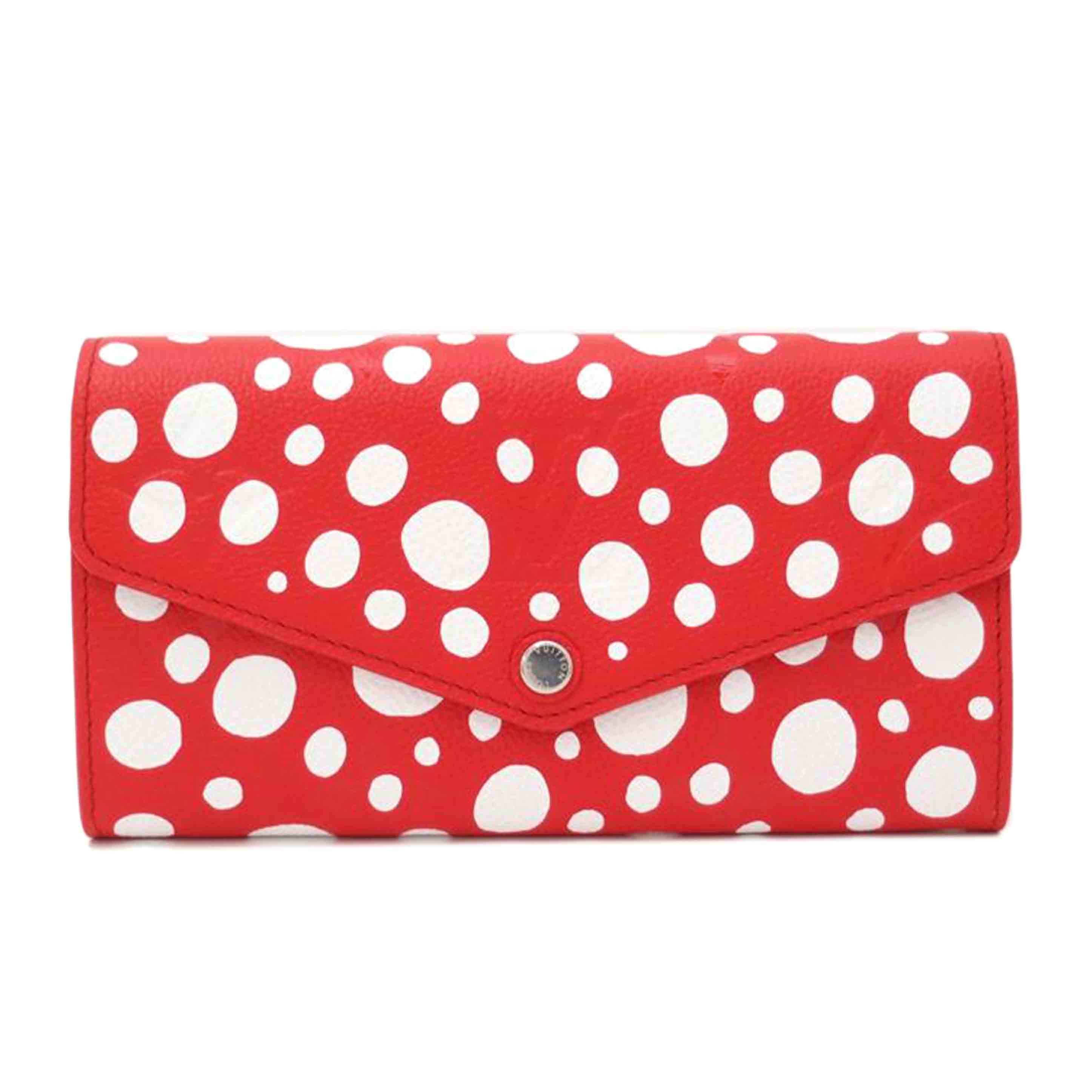 LOUIS VUITTON ルイ・ヴィトン/LV草間彌生ポルトフォイユ・サラNM/アンプラント/M81909//RFI****/SAランク/69