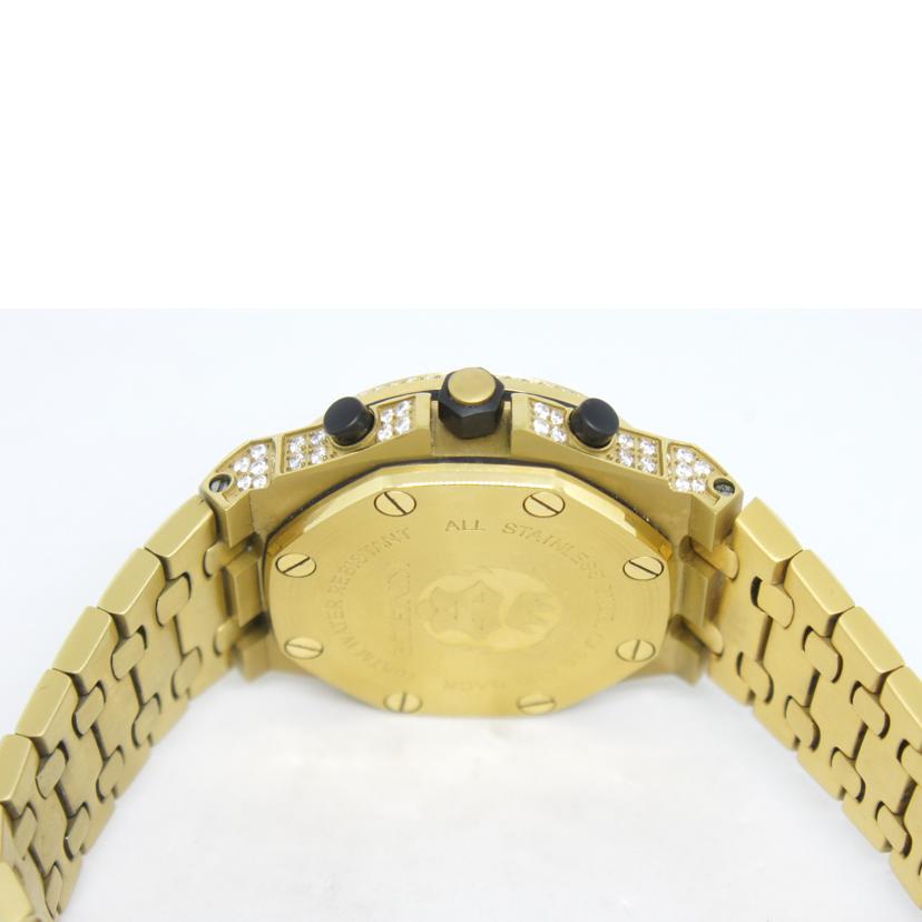 KING ICE KING ICE/メンズクォーツ/トリプルカレンダー//Bランク/64