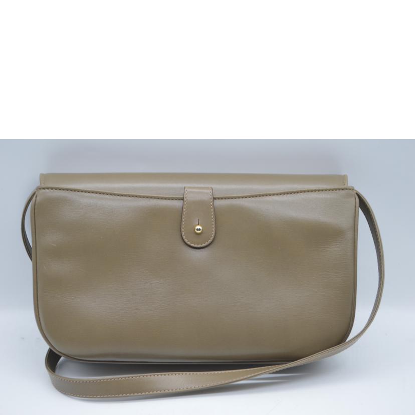 GUCCI グッチ/オールドグッチヴィンテージレザーショルダー/カーキ/004・106・0024//ABランク/89