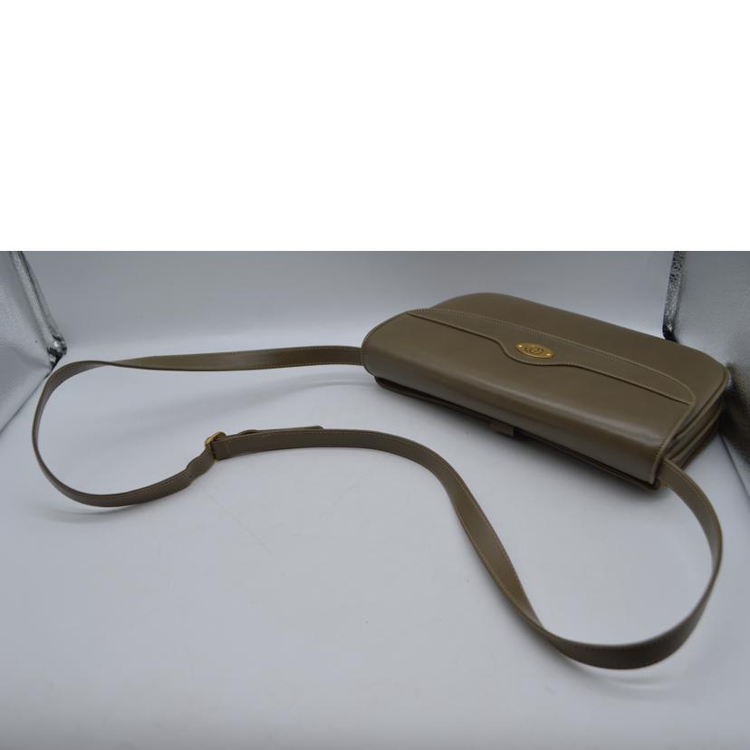 GUCCI グッチ/オールドグッチヴィンテージレザーショルダー/カーキ/004・106・0024//ABランク/89
