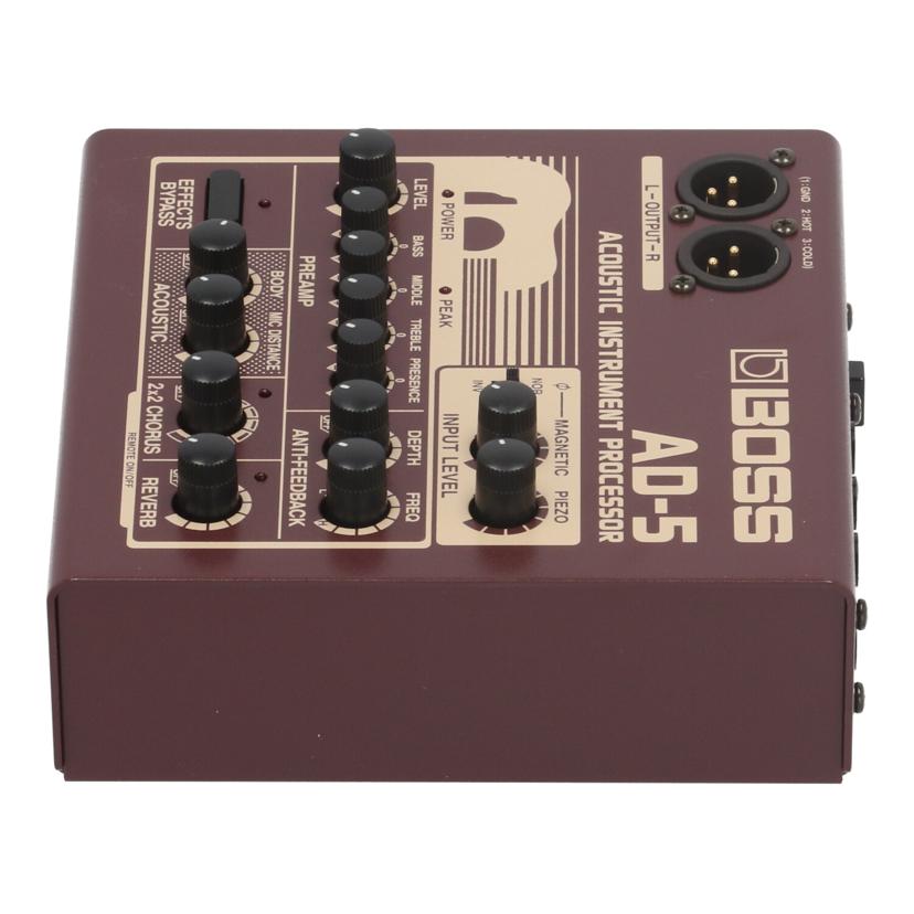 BOSS ボス /アコースティックギター用プリアンプ・マルチエフェクター/AD-5//AQ63973/Bランク/77
