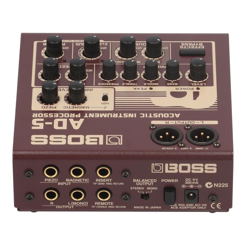 BOSS ボス /アコースティックギター用プリアンプ・マルチエフェクター/AD-5//AQ63973/Bランク/77