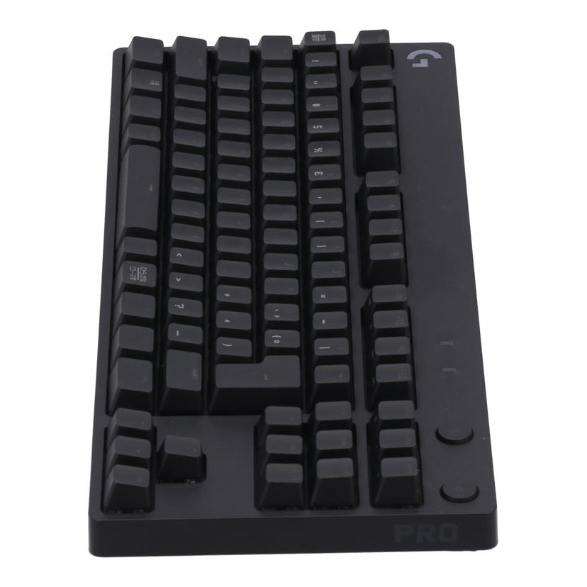 Logicool ロジクール /ゲーミングキーボード/PRO X/G-PKB-002 青軸//2212MR17C8D9/Bランク/69